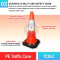 TC30-C PE Traffic Cone 30" | Quality Safety Cone Malaysia | Welldone