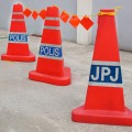 TTC24 Triangular Traffic Cone 24" | Quality Safety Cone MY | Welldone