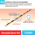 R-BAR01 Retractable Barrier Rod | Quality Cone Accessories MY | Welldone
