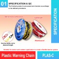 PLAS-C Plastic Warning Chain | Quality Cone Accessories MY | Welldone