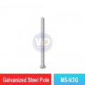 MS-9/3G Galvanized Steel Pole | Quality Safety Post Malaysia | Welldone