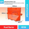 RB180 Road Barrier | Quality New Jersey Barrier Malaysia | Welldone
