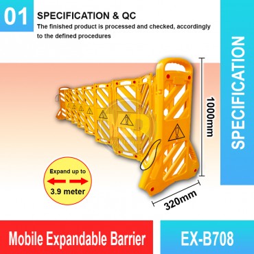 Mobile Expandable Barrier