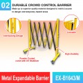 EX-B1643M Expandable Barrier | Quality Safety Barrier MY | Welldone