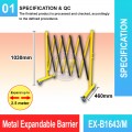 EX-B1643M Expandable Barrier | Quality Safety Barrier MY | Welldone