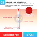 D-POST Delineator Post | Quality Delineator System MY | Welldone