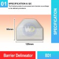 BD1 Barrier Delineator | Quality Delineator System Malaysia | Welldone