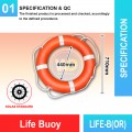 LIFE-B(OR) Life Buoy | Marine Safety Accessories Malaysia | Welldone