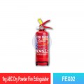 FEX02 1kg ABC Dry Powder Fire Extinguisher | Welldone