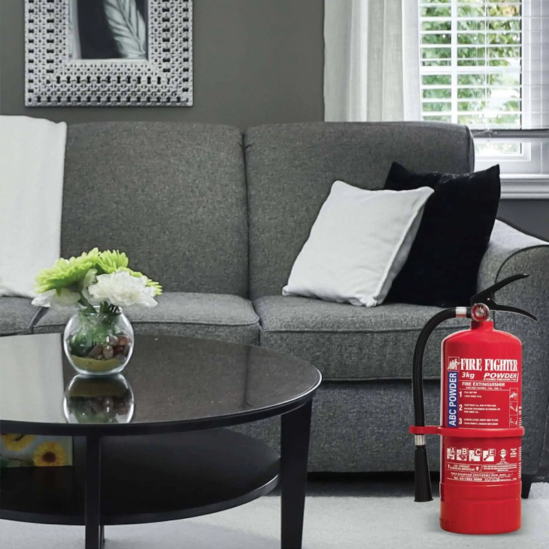 FEX04 3kg ABC Dry Powder Fire Extinguisher | Welldone