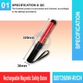 SBT260W-R/CH Rechargeable Magnetic Safety Baton | Welldone