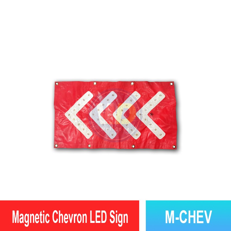 M-CHEV Magnetic Chevron LED Sign | Quality Warning Light MY | Welldone
