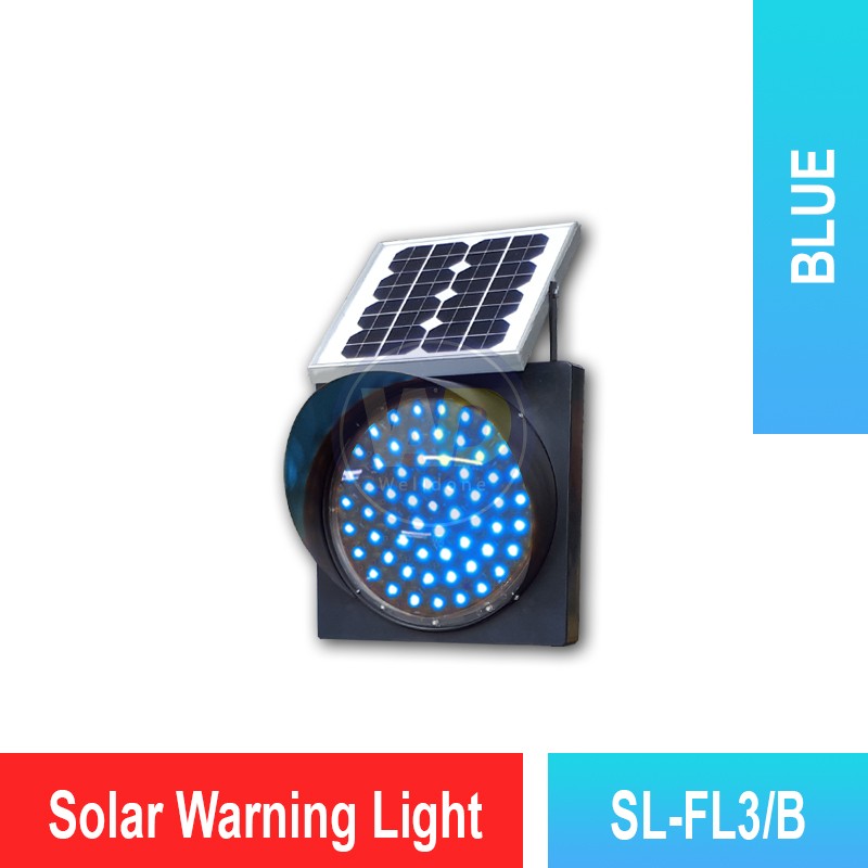 SL-FL3 Solar Warning Light 300mmØ | Quality Warning Lamp MY | Welldone