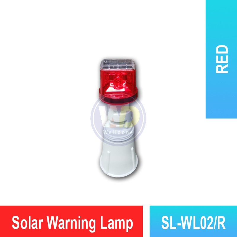 SL-WL02 Solar Warning Lamp | Quality Warning Light Malaysia | Welldone