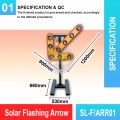SL-F/ARR01 Solar Flashing Arrow | Quality Warning Light MY | Welldone