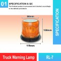 RL-7 Truck Warning Lamp | Quality Warning Light Malaysia | Welldone