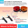 RL-6 Multifunction Truck Warning Lamp | Quality Warning Light MY | Welldone