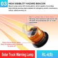 RL-4(S) Solar Truck Warning Lamp | Quality Warning Light MY | Welldone