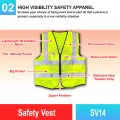 SV14 Safety Vest with Pocket | Quality High VIS Vest MY | Welldone