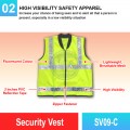 SV09-C Security Vest | Quality High Visibility Vest MY | Welldone
