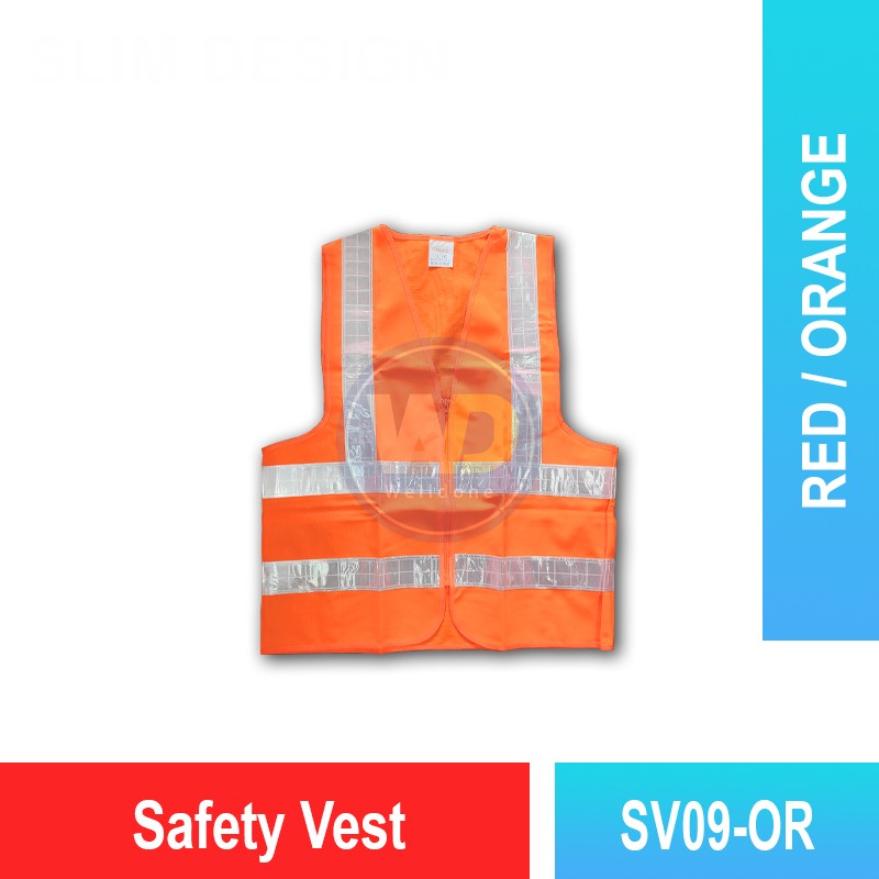 SV09 Safety Vest | Quality High Visibility Vest Malaysia | Welldone