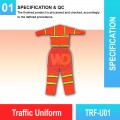 TRF-U01 Traffic Uniform | Quality High VIS Uniform MY | Welldone