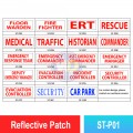 ST-P01 Reflective Patch | Quality Safety Patches Malaysia | Welldone