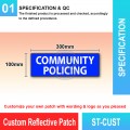 ST-CUST Custom Reflective Patch | Quality Safety Patches MY | Welldone ST-CUST Custom Reflective Patch | Quality Safety Patches MY | Welldone