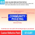 ST-CUST Custom Reflective Patch | Quality Safety Patches MY | Welldone ST-CUST Custom Reflective Patch | Quality Safety Patches MY | Welldone