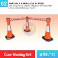 W-BELT-10 Cone Warning Belt | Quality Cone Accessories MY | Welldone