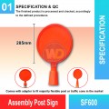 SF600 Assembly Post Sign | Quality Cone Accessories MY | Welldone
