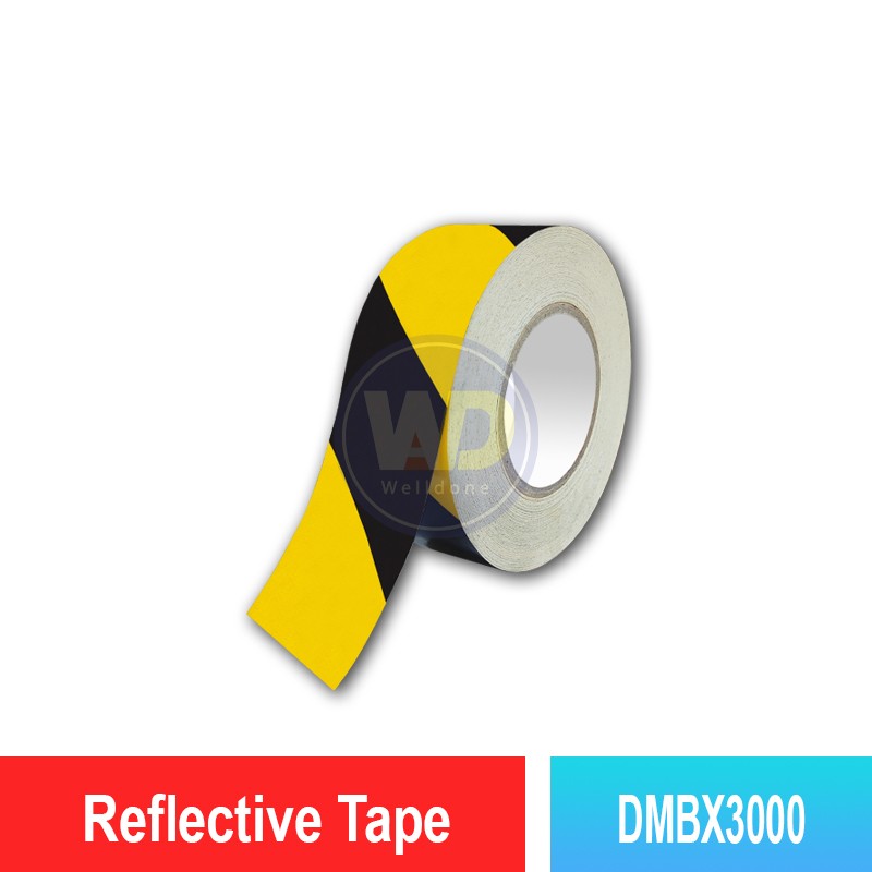 Hazard Warning Reflective Safety Tape - DMBX3000 | Welldone Hazard Warning Reflective Safety Tape - DMBX3000 | Welldone