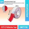 DMCT1700 DOT-C2 Reflective Tape | Quality Conspicuity Tape MY | Welldone