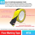 WT25 Floor Marking Tape | Quality Conspicuity Tape MY | Welldone
