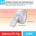 Sew-On Reflective PVC Tape - SV-MAT | Welldone