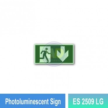 Photoluminescent Sign