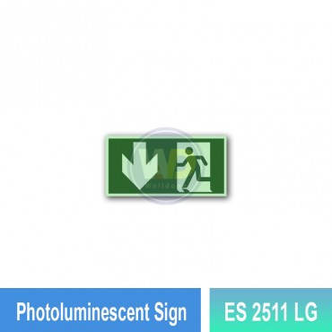 Photoluminescent Sign
