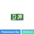 ES 2512 LG Photoluminescent Sign | Directional Finding Sign | Welldone