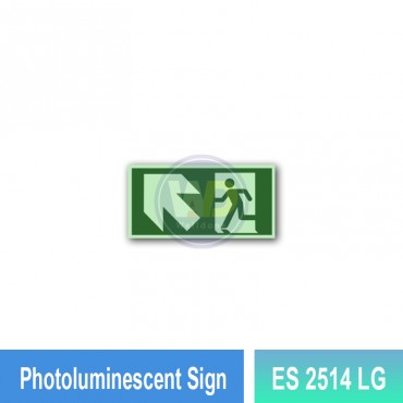 Photoluminescent Sign