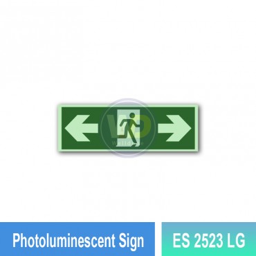 Photoluminescent Sign