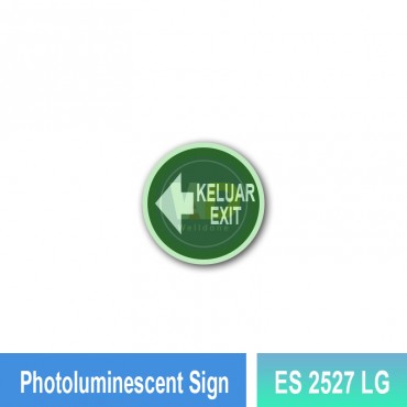 Photoluminescent Sign