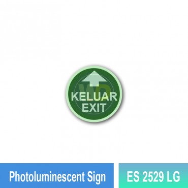 Photoluminescent Sign