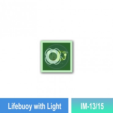 Lifebuoy With Light Sign