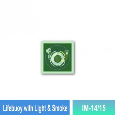 Lifebuoy With Light & Smoke Sign