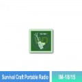 IM-18/15 Survival Craft Portable Radio Sign | Photoluminescent IMO Sign - Welldone
