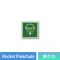 IM-21/15 Rocket Parachute Sign | Photoluminescent IMO Sign | Welldone