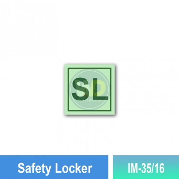 Safety Locker Sign