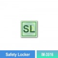IM-35/16 Safety Locker Sign | Photoluminescent IMO Sign | Welldone