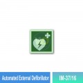 IM-37/16 Automated External Defibrillator Sign | Photoluminescent IMO Sign | Welldone IM-37/16 Automated External Defibrillator Sign | Photoluminescent IMO Sign | Welldone