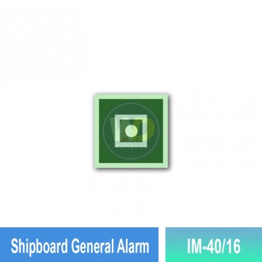 Shipboard General Alarm Sign